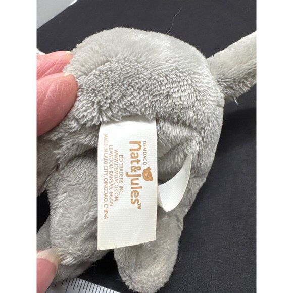 Animalcraft Grey Tabby Cat Beanbag Plush By Nat & Jules - 6" Stuffed Animal Toy - Picture 7 of 9